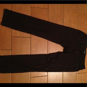 Cropped Stretch Trousers size Medium